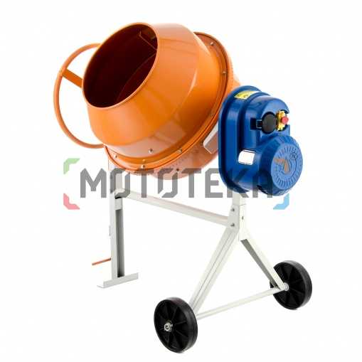 Бетоносмеситель DENZEL (Дензел) B - 125, 550 Вт, 130 л | Мототека